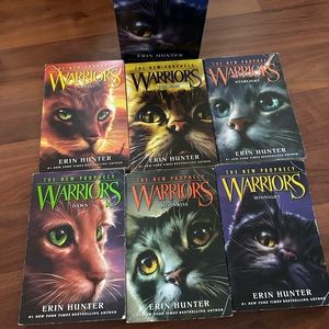 Warriors book full series of 1 and 2. Well loved